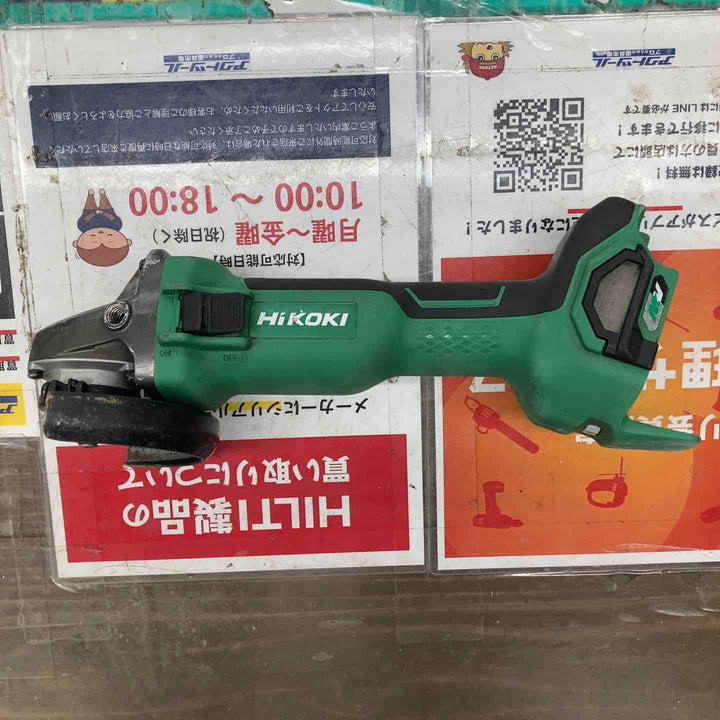 ★ハイコーキ(HIKOKI ※旧:日立工機) 100mmコードレスディスクグラインダ G3610DA(NN)　36V、100㎜対応【戸田店】