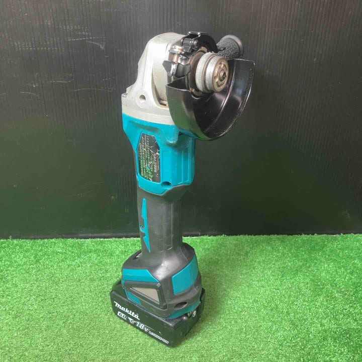 【中古品】☆マキタ(makita) 100mmコードレスディスクグラインダー GA404DZ バッテリー1個付き 安全カバー、ダストカバー新品【岩槻店】