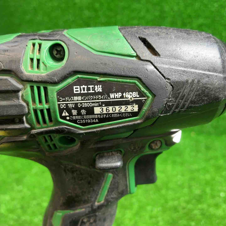 ハイコーキ(HIKOKI ※旧:日立工機) コードレスソフトインパクトドライバー WHP18DBL(NN)【藤沢店】