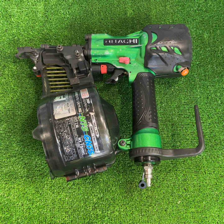 ★ハイコーキ(HIKOKI ※旧:日立工機) 高圧エア釘打ち機 NV75HMC(L)【草加店】