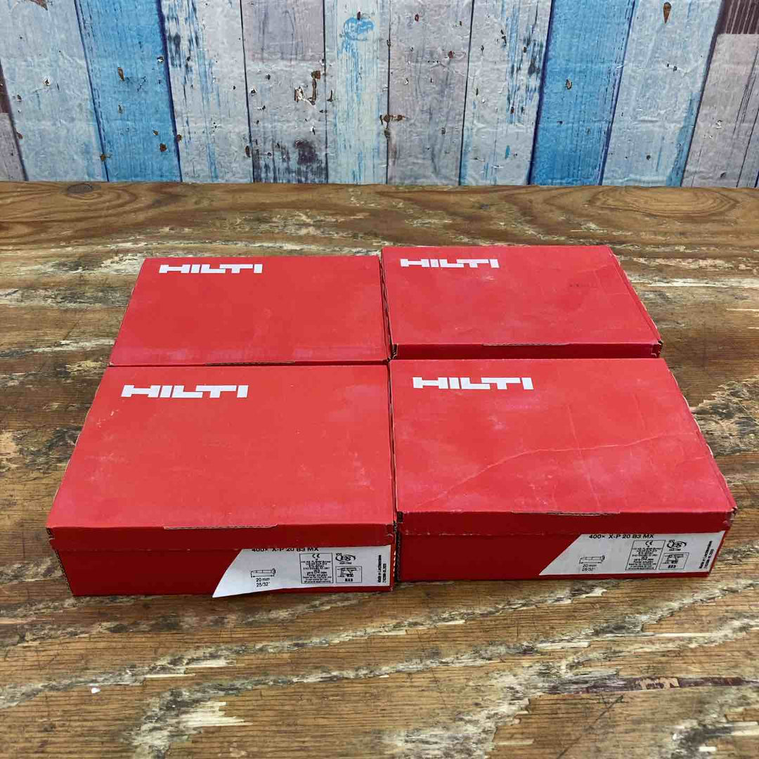HILTI ヒルティ BX 3用ピン (連発) X-P 20 B3 MX (400本) コンクリート(ハード) 20mm 3558843【柏店】