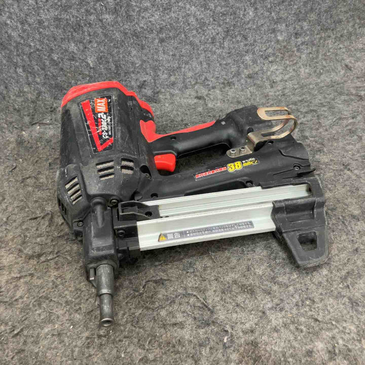 ★マックス(MAX) ガスネイラ GS-738C2 ケース(6V1.5Ahバッテリー*2、充電器、ガス*1)【鴻巣店】