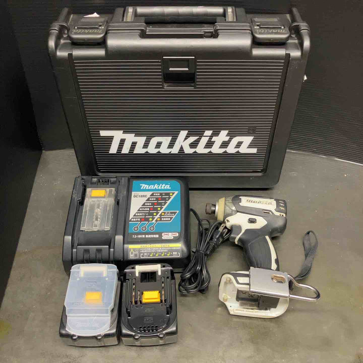 ★マキタ(makita) コードレスインパクトドライバー TD136DRFXW【戸田店】