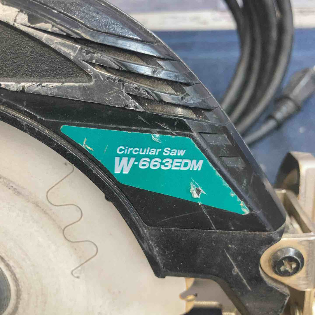 ◇リョービ(RYOBI) 165mm 電子丸ノコ W-663EDM【八潮店】