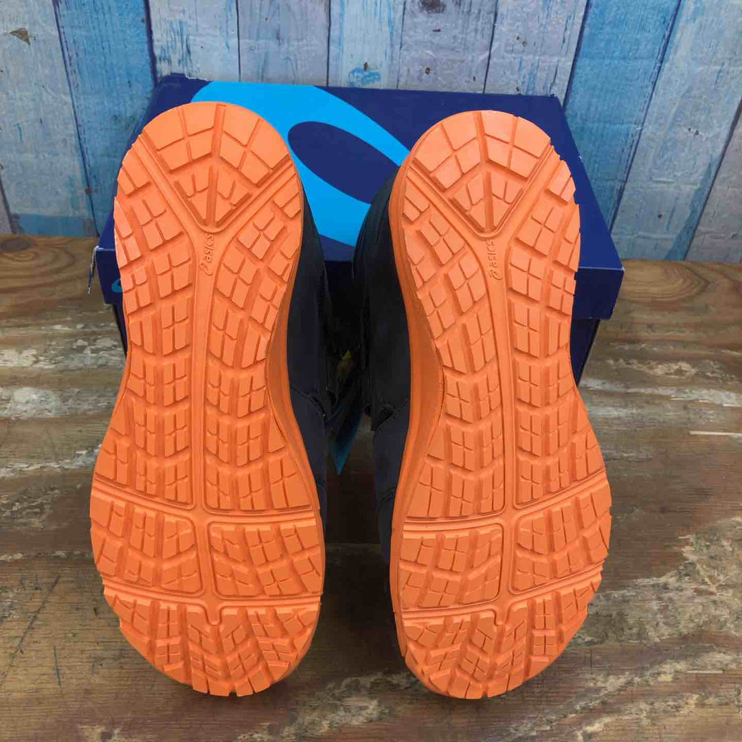 【未使用品】アシックス ウィンジョブ CP601 G-TX  ブラック×シルバー ハイカット 26.5cm【柏店】