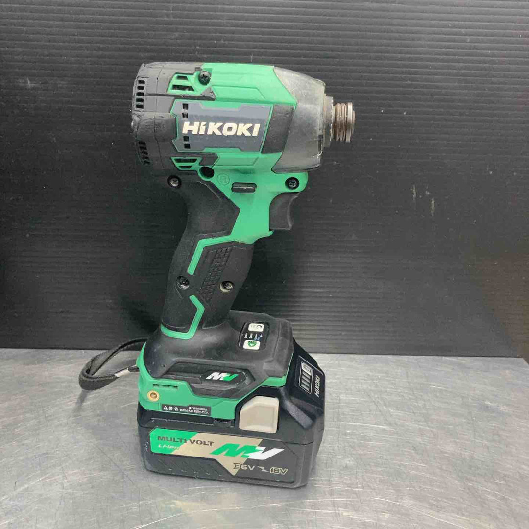 【中古品】ハイコーキ(HIKOKI ※旧:日立工機) コードレスインパクトドライバ アグレッシブグリーン WH36DD(2XHLSZ)【東大和店】