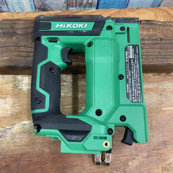 【中古品】★ハイコーキ(HIKOKI ※旧:日立工機) 10mm 10.8V コードレスタッカ N1210DA(LS) セット バッテリー充電器付き【柏店】【柏店】