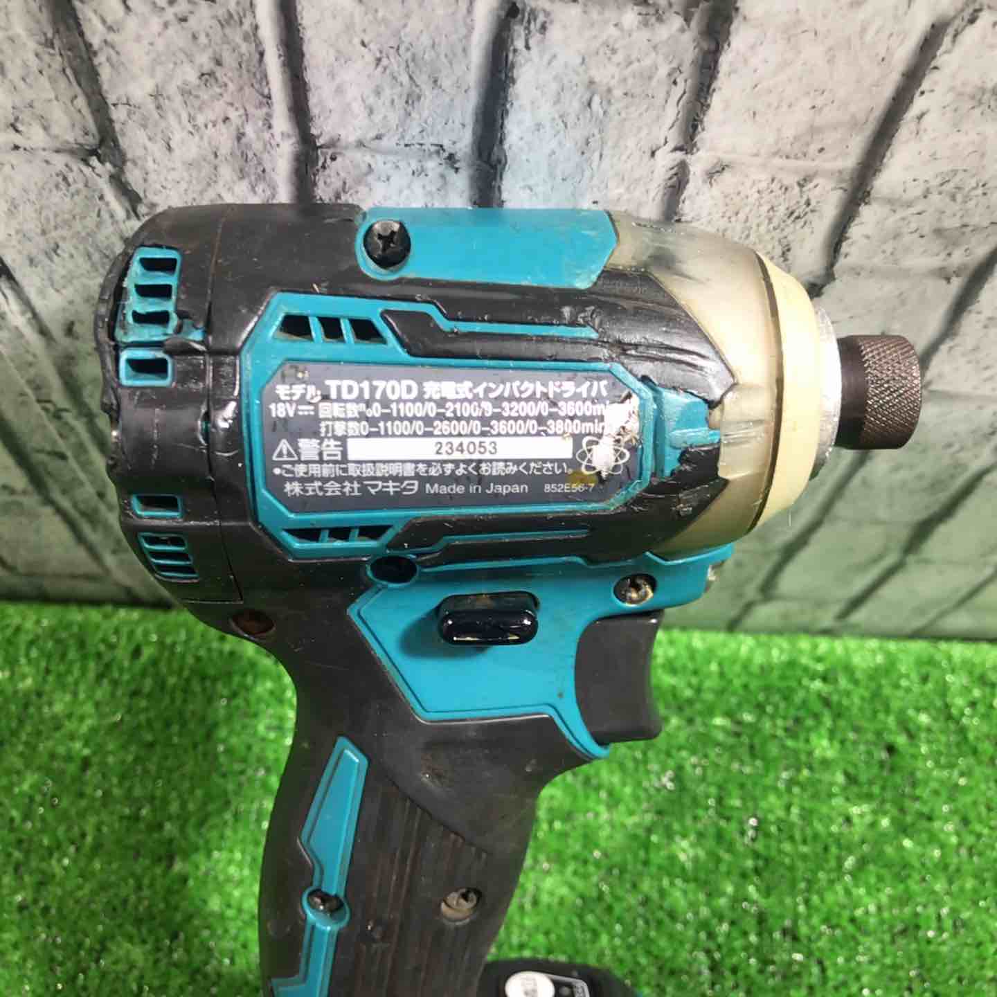 マキタ 充電式インパクトドライバーTD170DRGX 18V 6.0A 税込 マキタ 充電式インパクトドライバーTD170DRGX 18V 6.0A 税込
