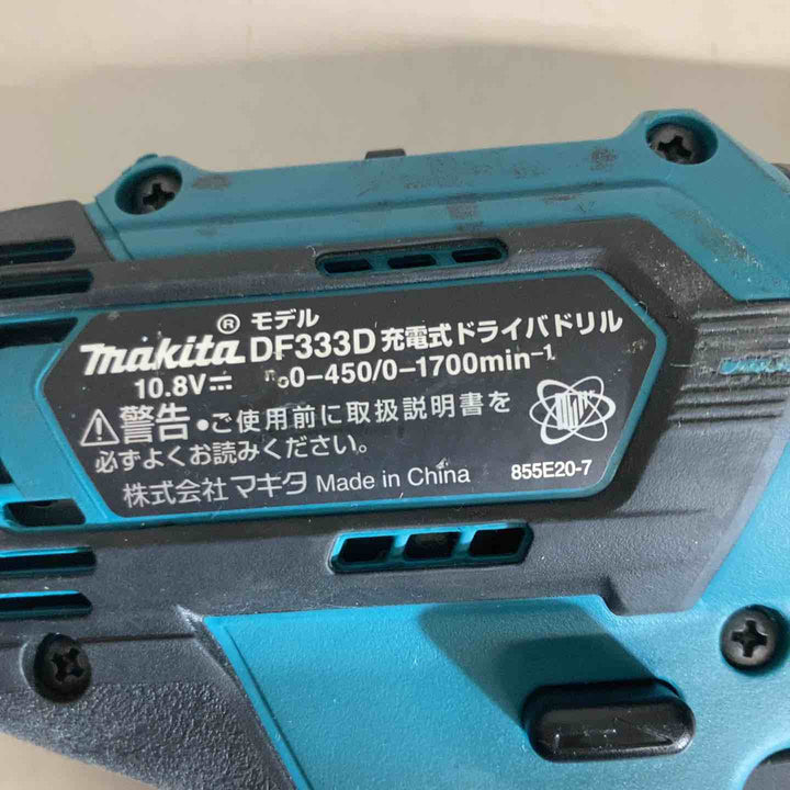 ★マキタ(makita) コードレスドリルドライバー DF333DZ【戸田店】