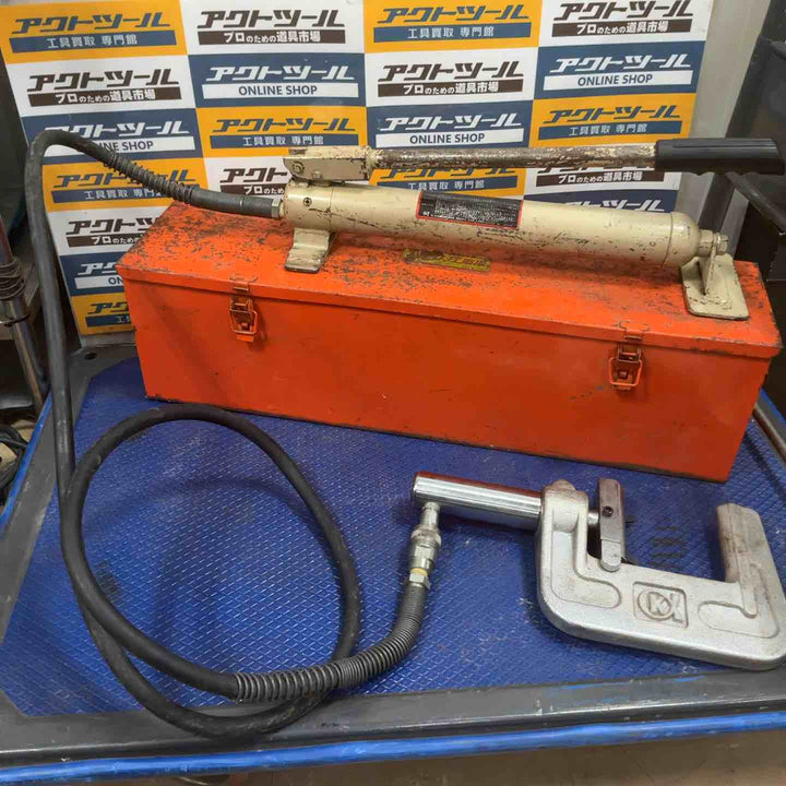 ◇亀倉精機 手動油圧式パイプ断水機 EP-700【草加店】
