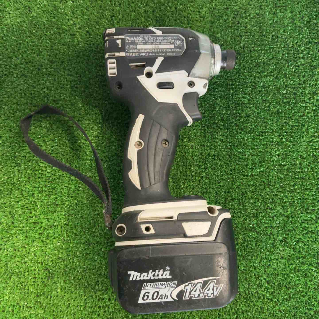 ★マキタ(makita) コードレスインパクトドライバー TD137DZW【草加店】