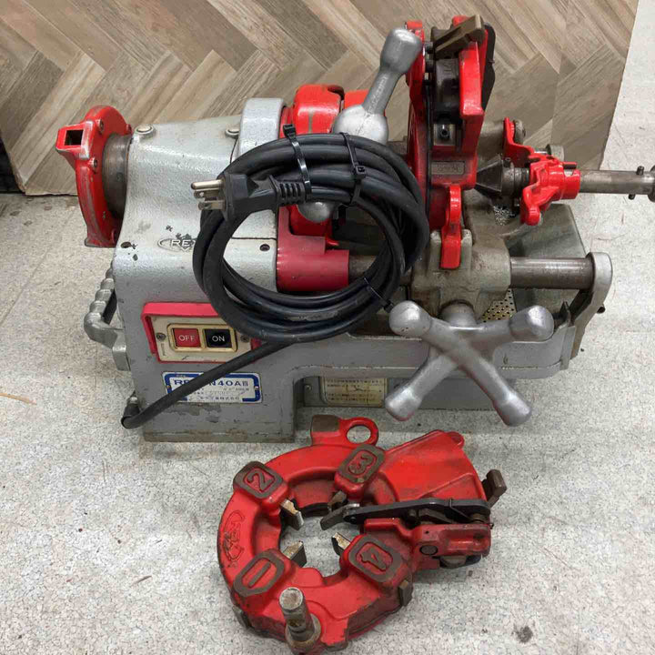 【店頭受取り限定】◇レッキス(REX) ねじ切り機 N40A3 N40AⅢ【八潮店】