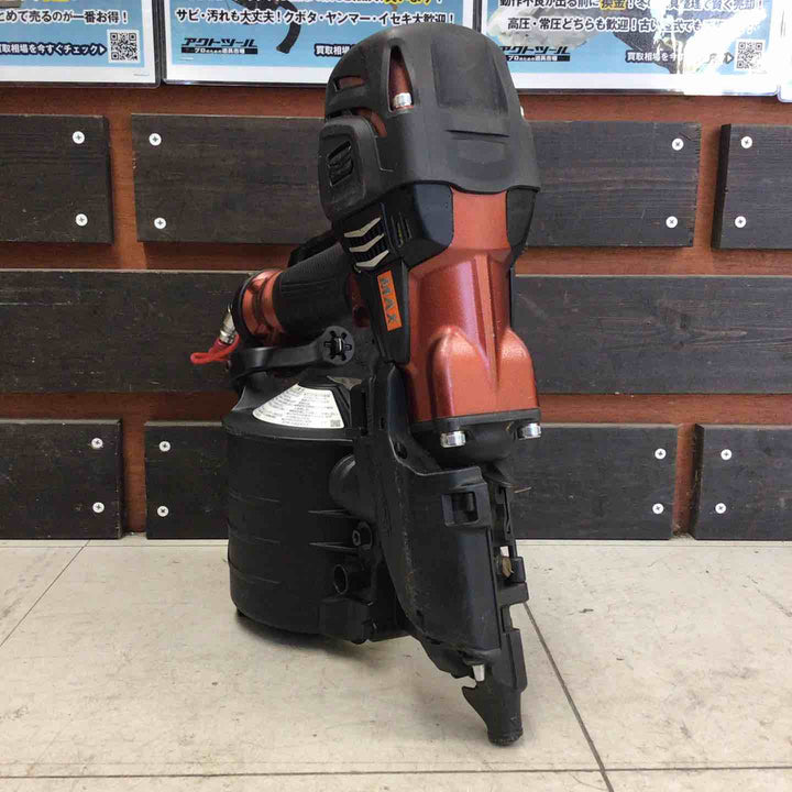 【中古品】 マックス/MAX 高圧エア釘打ち機 HN-90N6(D)-R 【鴻巣店】