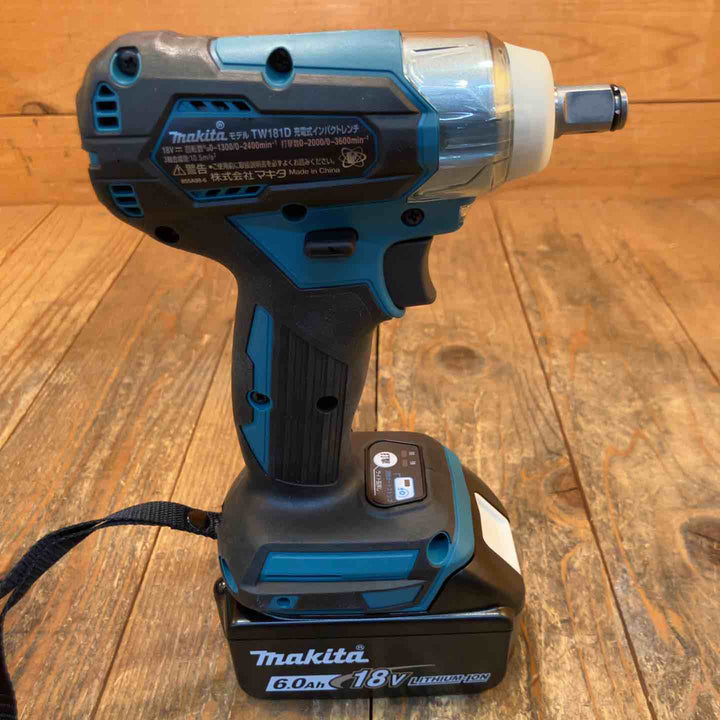 ★マキタ(makita) コードレスインパクトレンチ TW181DRGX【所沢店】