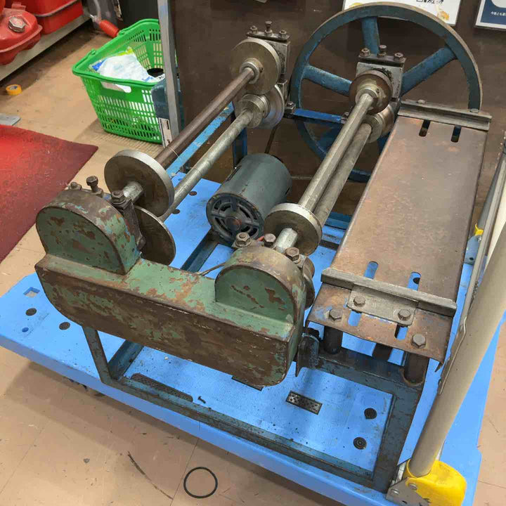 【店頭受取り限定】メーカー不明 ロール成型機 型式不明 通電確認のみ【草加店】
