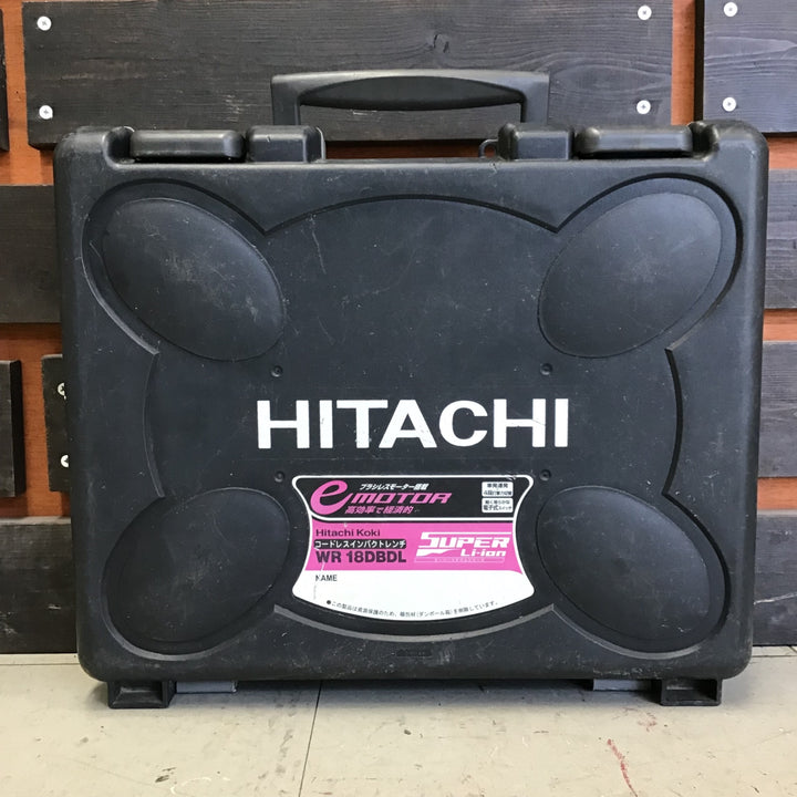 【中古品】 ハイコーキ/HIKOKI ※旧:日立工機 コードレスインパクトレンチ WR18DBDL(NN) 【鴻巣店】