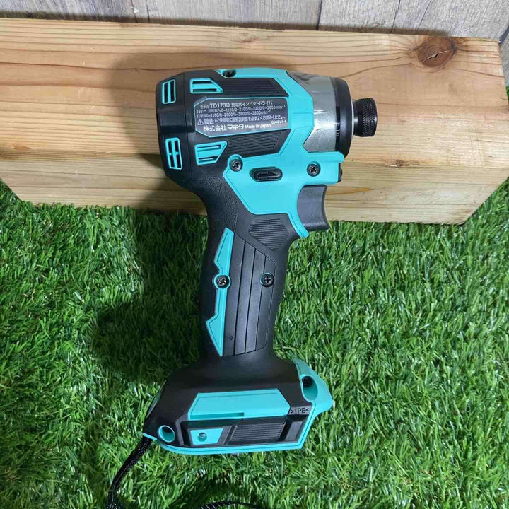【未使用品】◇マキタ(makita) 18V コードレスインパクトドライバ TD173DZTB ターコイズブルー　本体のみ　⑤【戸田店】