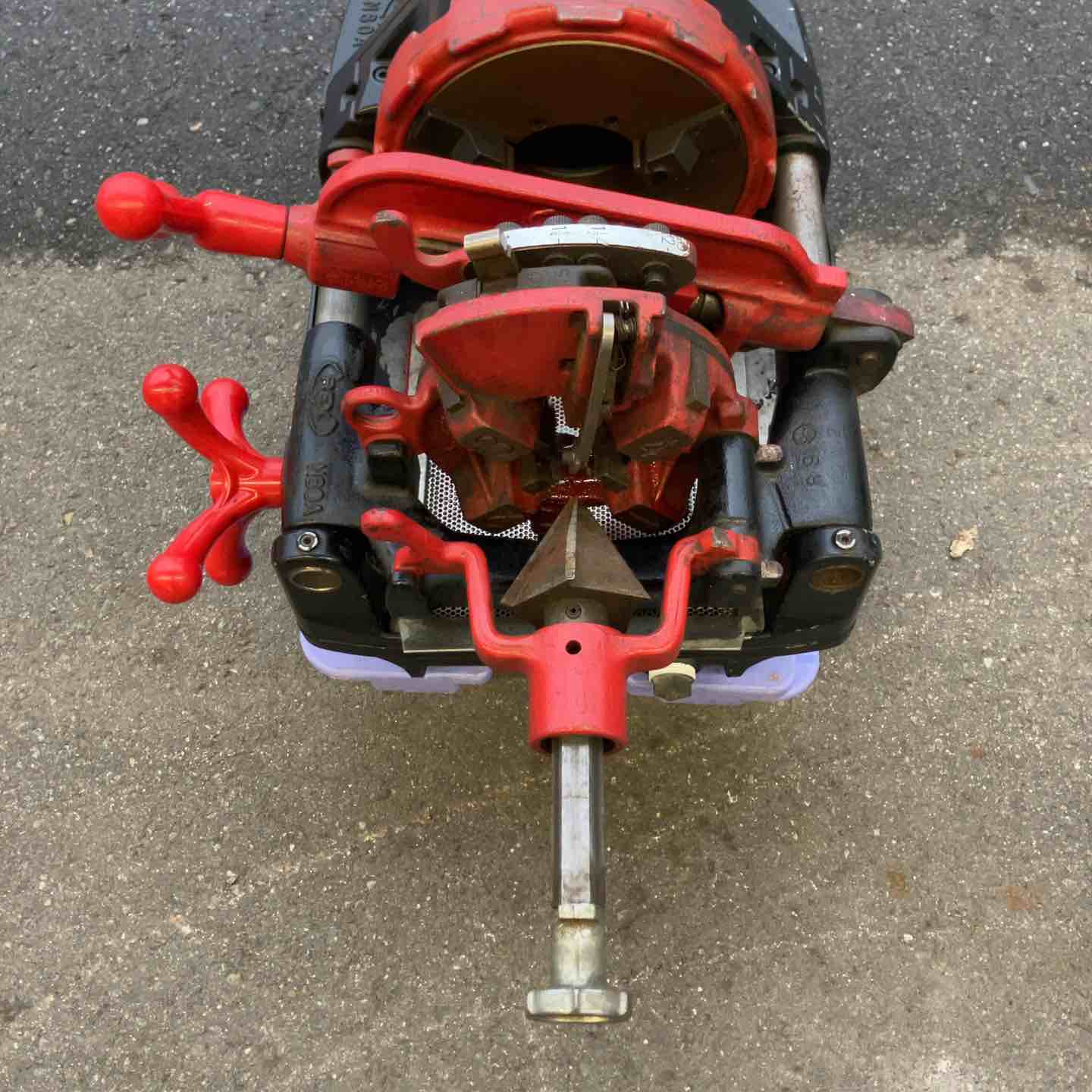 中古品・店頭受取り限定】 レッキス/REX ねじ切り機・N80A3GX