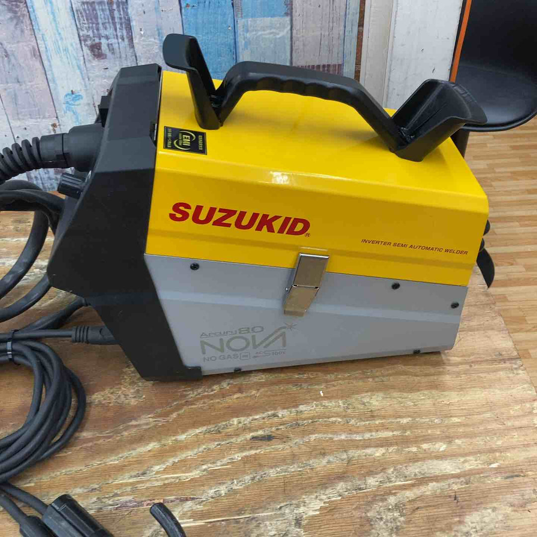 ◇SUZUKID(スズキッド) 100V専用インバータノンガス半自動溶接機 SAYI-80N Arcury80 NOVA アーキュリー80 ノヴァ【柏店】