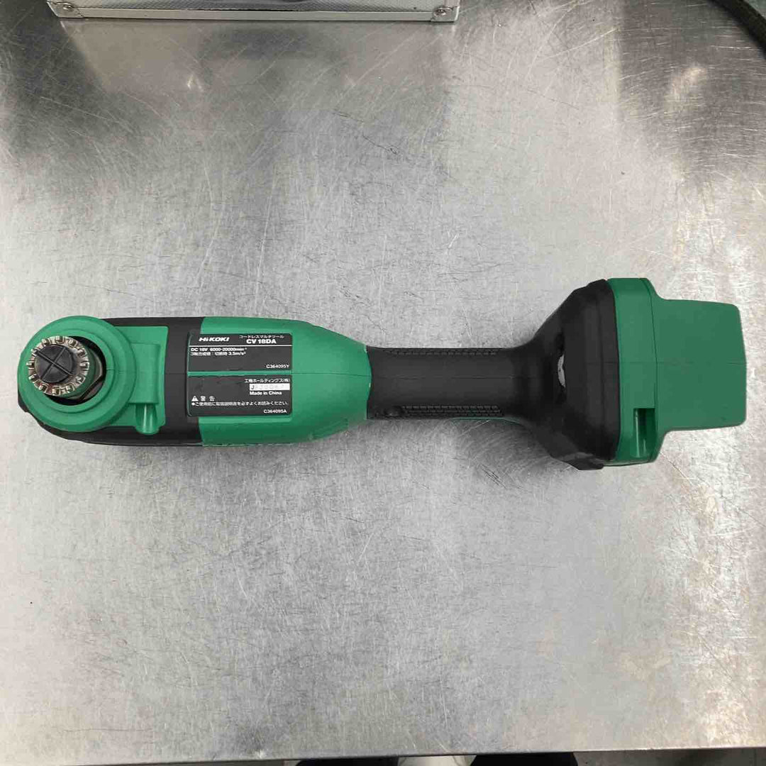 ★ハイコーキ(HIKOKI ※旧:日立工機) コードレスマルチツール CV18DA(NN)【戸田店】