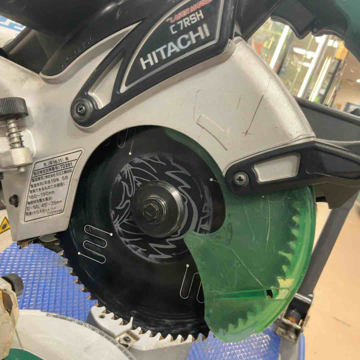 【現状品】ハイコーキ(HIKOKI ※旧:日立工機) 卓上スライド丸のこ C7RSH 【草加店】