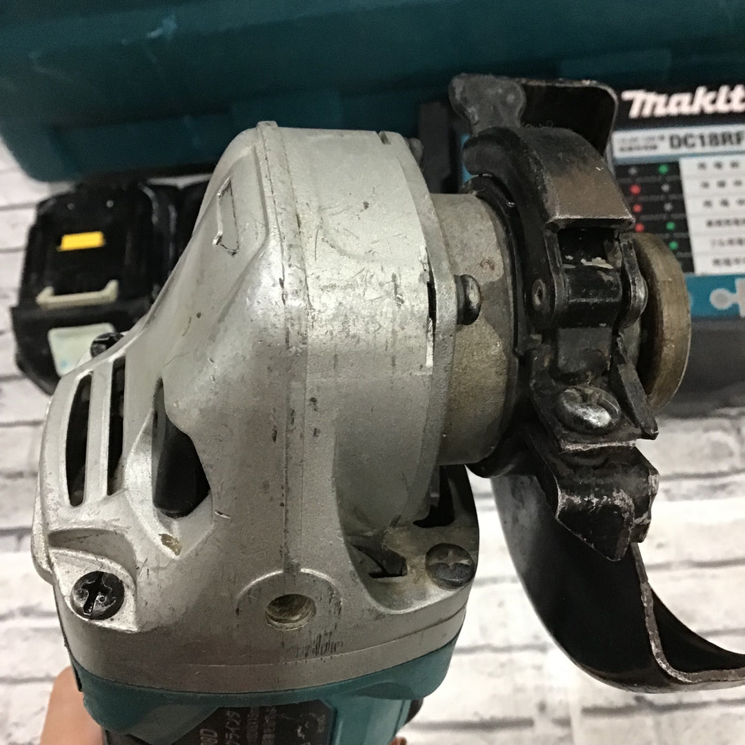 ★マキタ(makita) 100mmコードレスディスクグラインダ GA408DRGX【川口店】