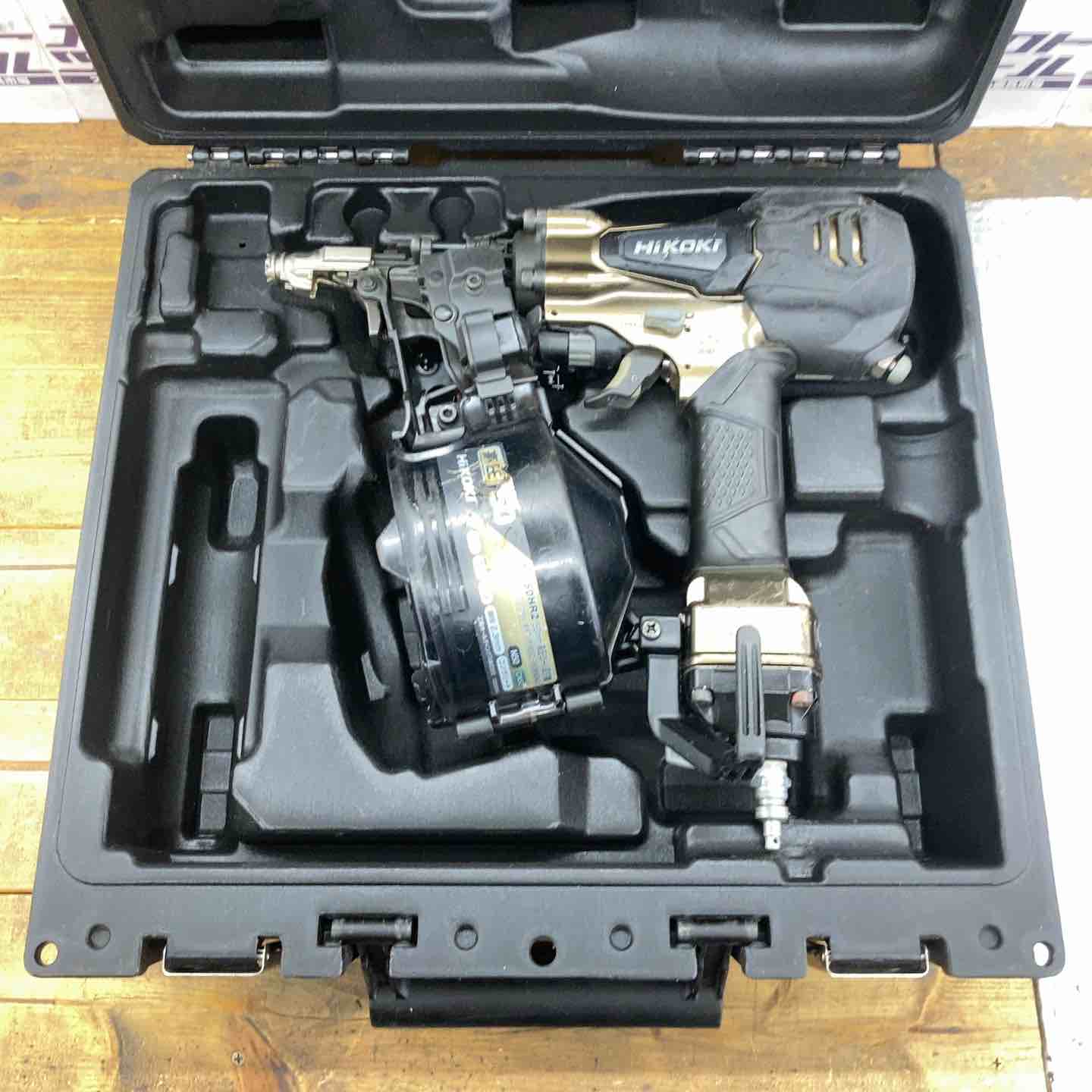 ☆ハイコーキ(HIKOKI ※旧:日立工機) 高圧エア釘打ち機 NV50HR2(S