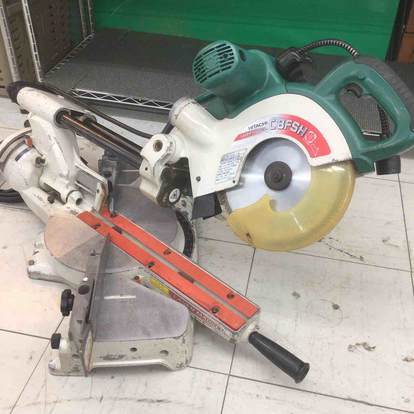 中古品】 ハイコーキ/HIKOKI 卓上スライドマルノコ C8FSH 【鴻巣店