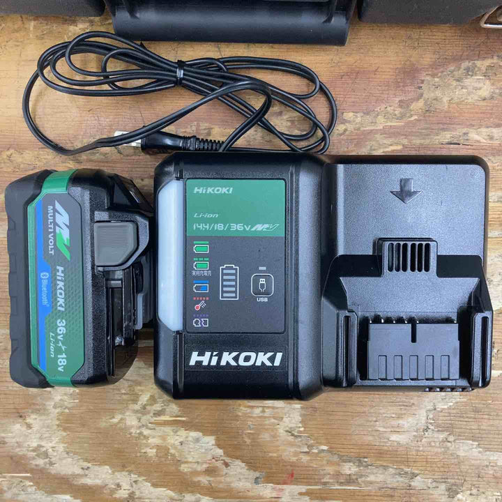 【美品】◇ハイコーキ HIKOKI 日立工機 充電式 コードレスフロアタッカー N3604DM(XPZ) 36V セット【柏店】