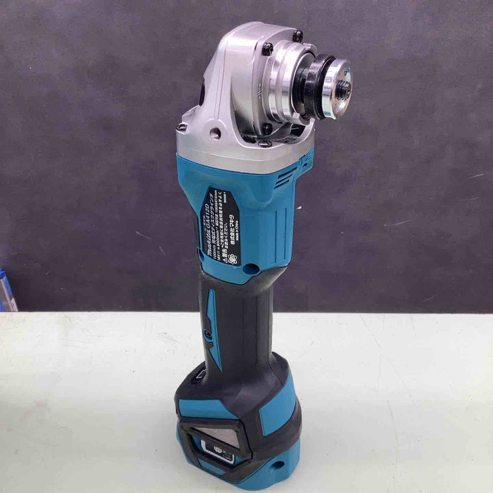 マキタ(makita) 100mmコードレスディスクグラインダ GA412DRGX DIY 鉄筋 アングル材 仕上げ磨き 建築 石材加工 コンクリート ブロック レンガ タイル 研磨 ガラス 断面磨き 加工【越谷店】