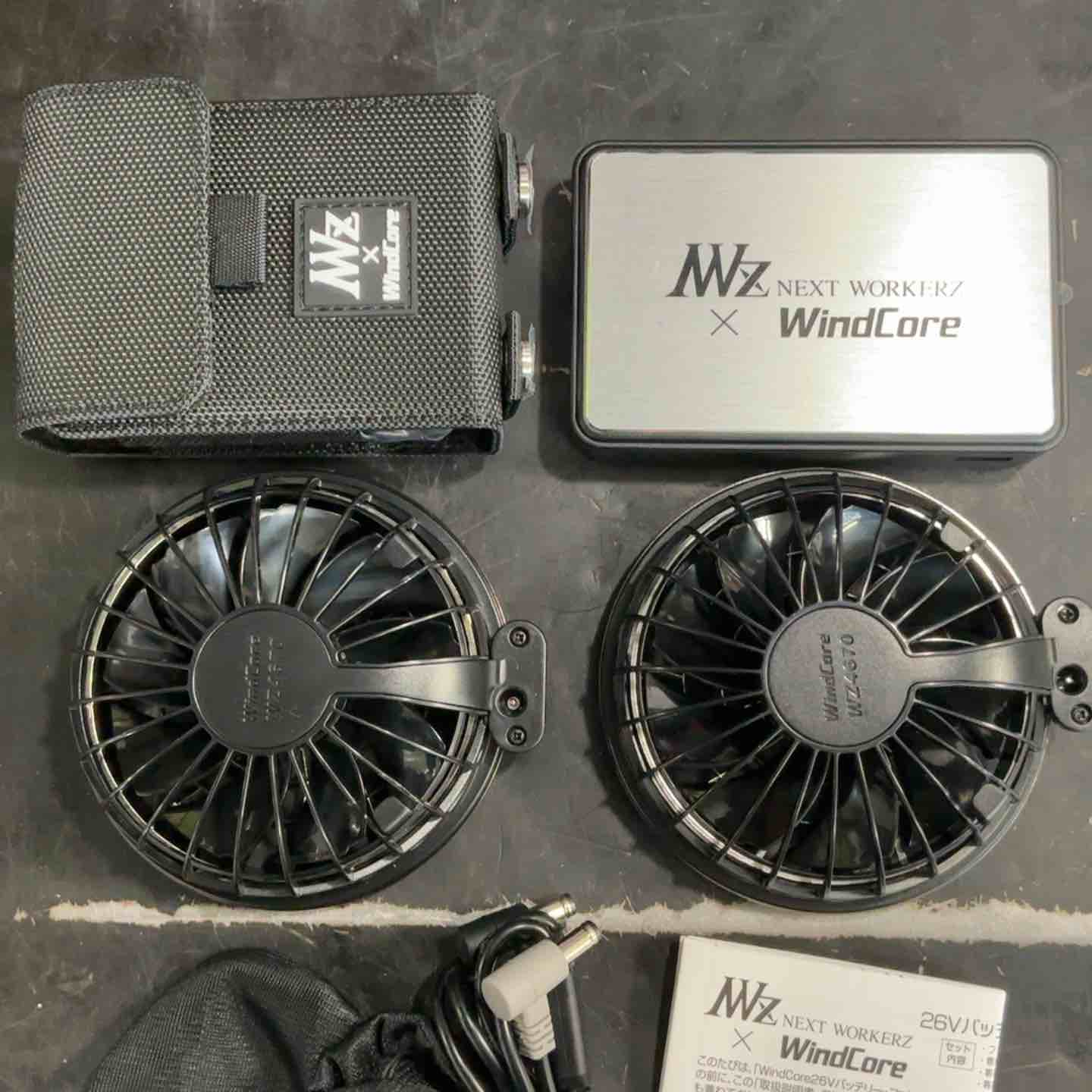 WindCore/ウィンドコア 26V バッテリー・ファンセット WZ4670