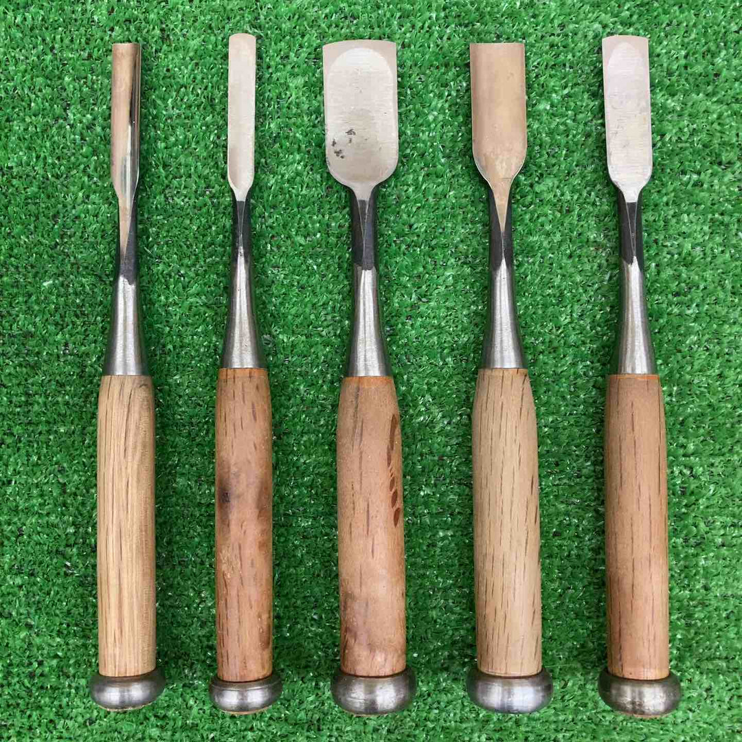 【中古品】 国秀 追入鑿 10本組 【鴻巣店】