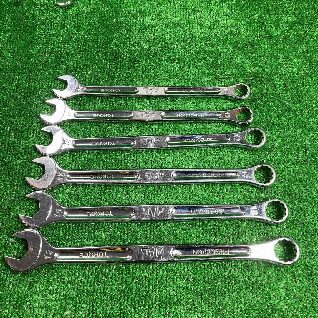 マックツール(MACTOOLS）コンビネーションレンチ M6CL400～M19CL440 14本セット
