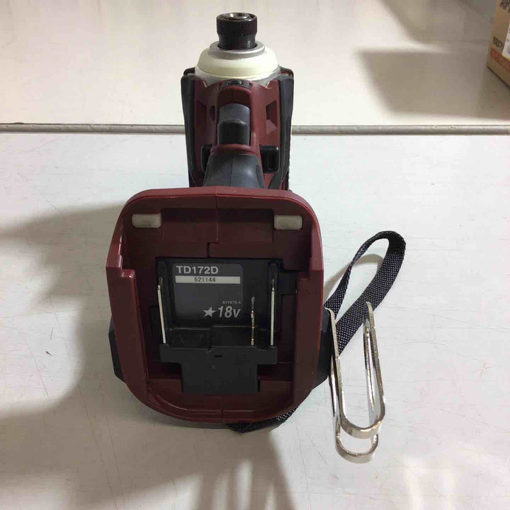 ★マキタ(makita) コードレスインパクトドライバー TD172DZAR【戸田店】