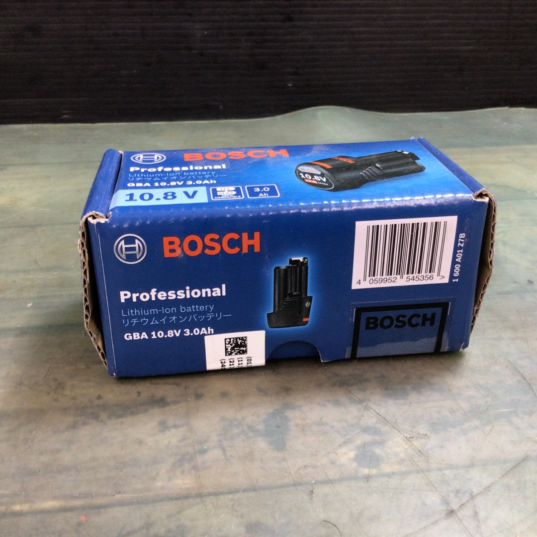 【未使用品】〇Bosch Professional(ボッシュ) 10.8V3.0Ahリチウムイオンバッテリー GBA10.8V3.0Ah【東大和店】