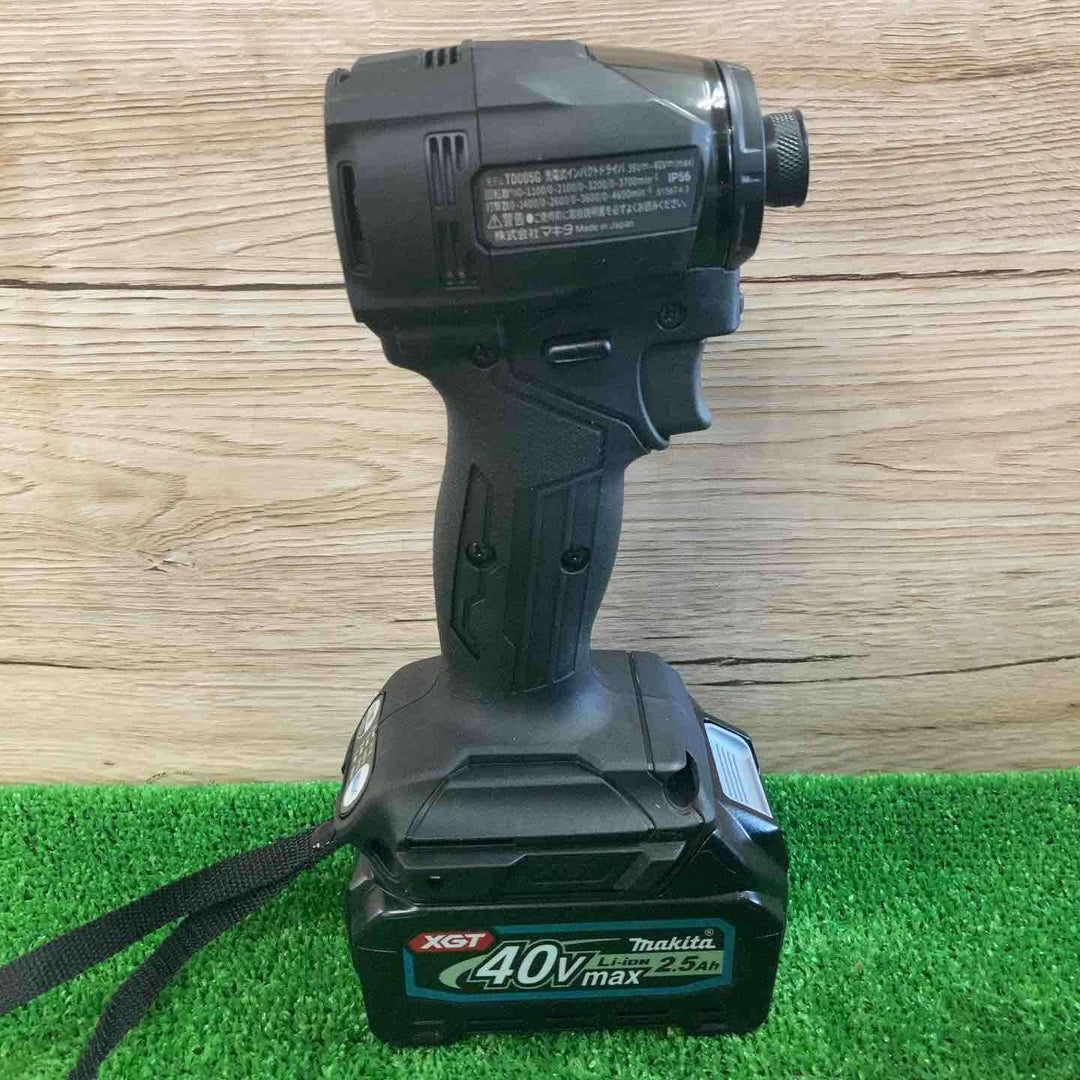 ★マキタ(makita) 40Vmaxコードレスインパクトドライバー TD005GRDXB【町田店】