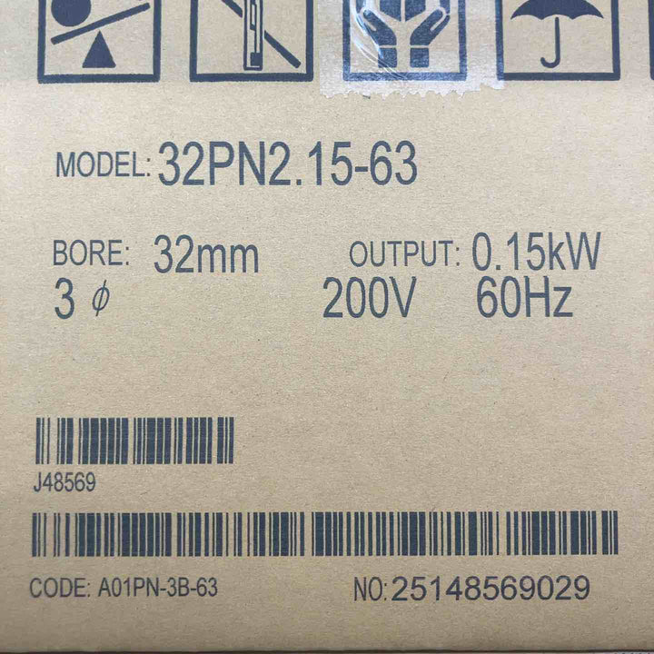 ツルミ 鶴見製作所 TSURUMI PUMP 雑排水用水中ポンプ PN型 32PN2.15-63 200V 60Hz【富山店】◇P