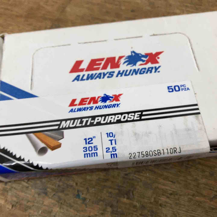 ◇レノックス(LENOX) バイメタルセーバーソーブレード 300mm 10/14山 (50枚) 22758OSB110R【柏店】