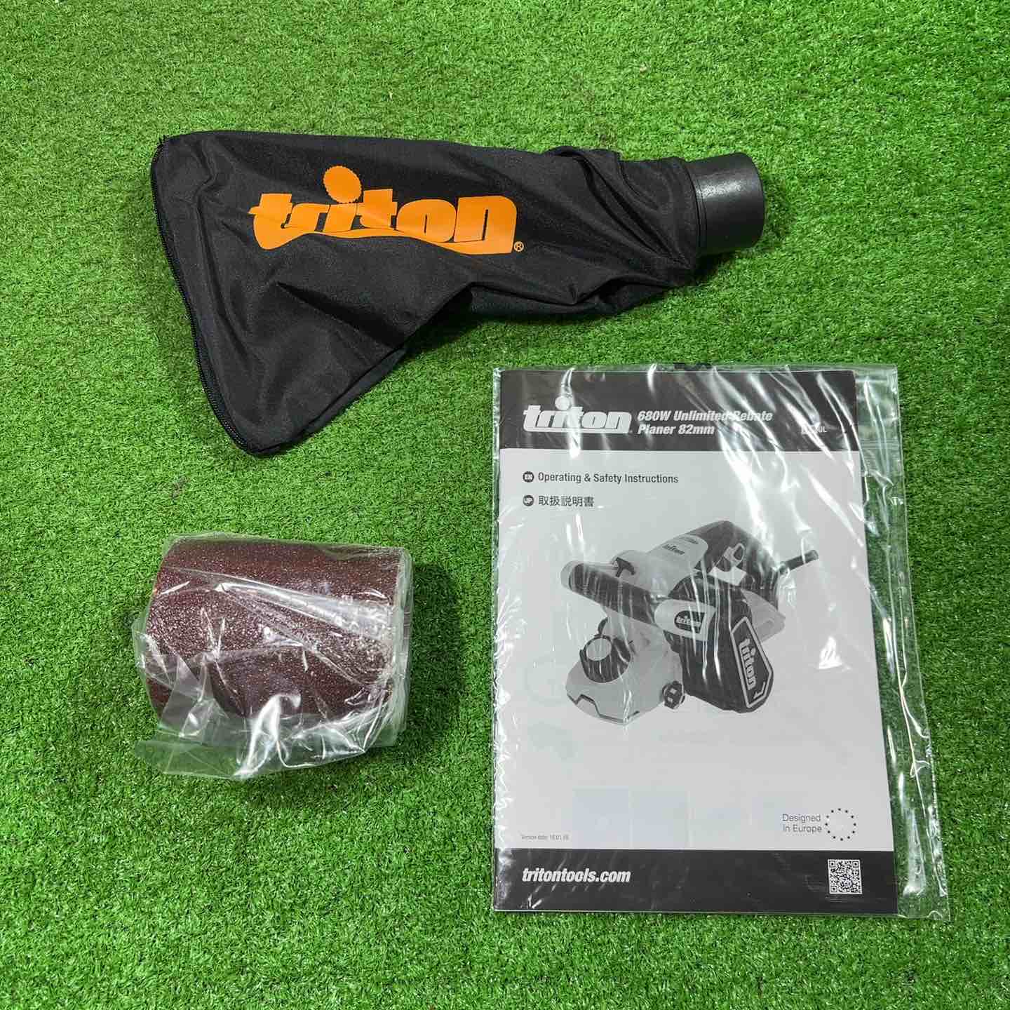 Triton トライトン 2in1 電気 カンナ TRPUL HSS製カンナ刃3枚付【川口