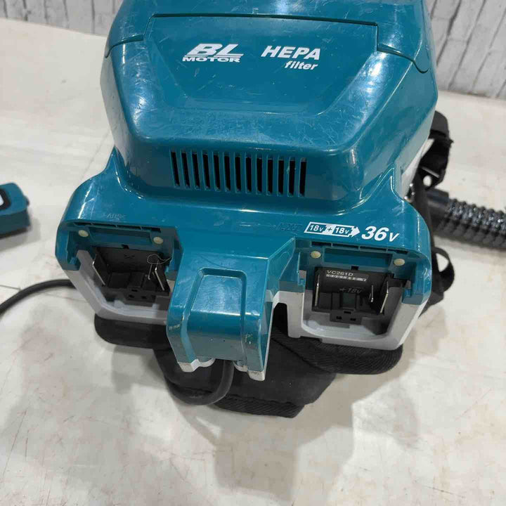 ★マキタ(makita) 18V 36V コードレス背負式クリーナー VC261DZ 本体のみ【川口店】