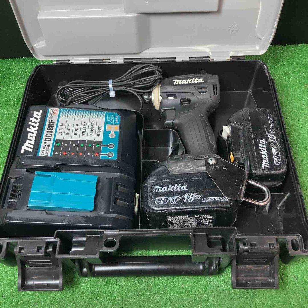 ★マキタ(makita) コードレスインパクトドライバー TD172DRGXB 18V5.0Ahバッテリー2個付き【岩槻店】