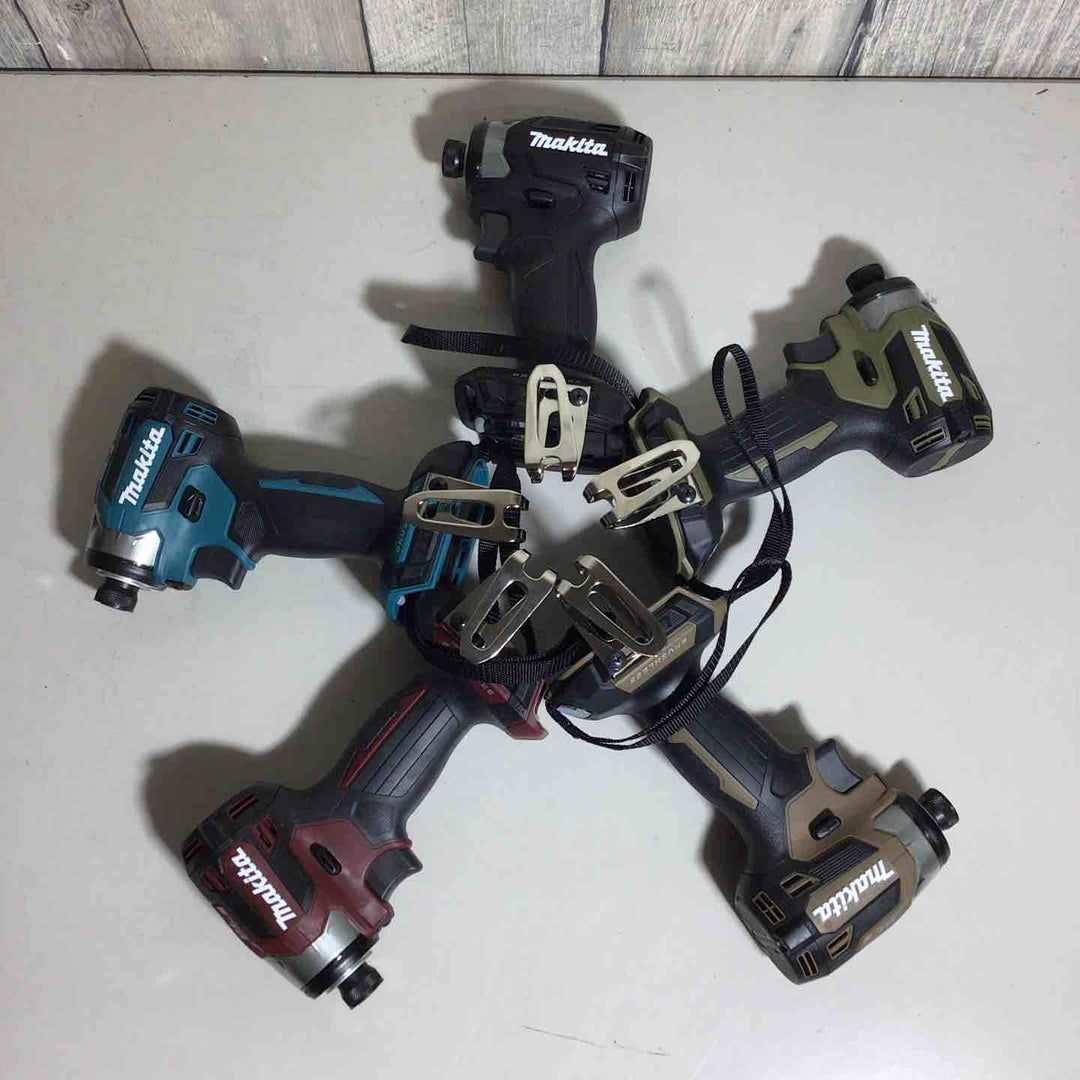 【未使用品】 マキタ makita コードレス インパクトドライバー TD173DZ 5色セット インパクト ブルー ブラック オリーブ ブラウン レッド 限定色 【戸田店】