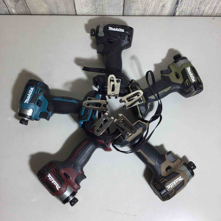 【未使用品】 マキタ makita コードレス インパクトドライバー TD173DZ 5色セット インパクト ブルー ブラック オリーブ ブラウン レッド 限定色 【戸田店】