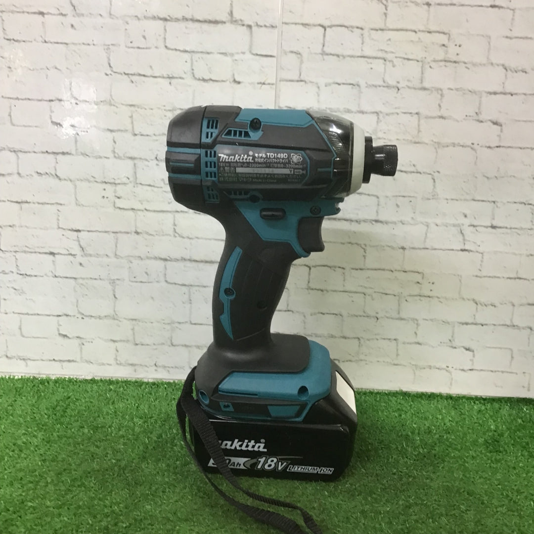 ★マキタ(makita) コードレスインパクトドライバー TD149DRFX【町田店】