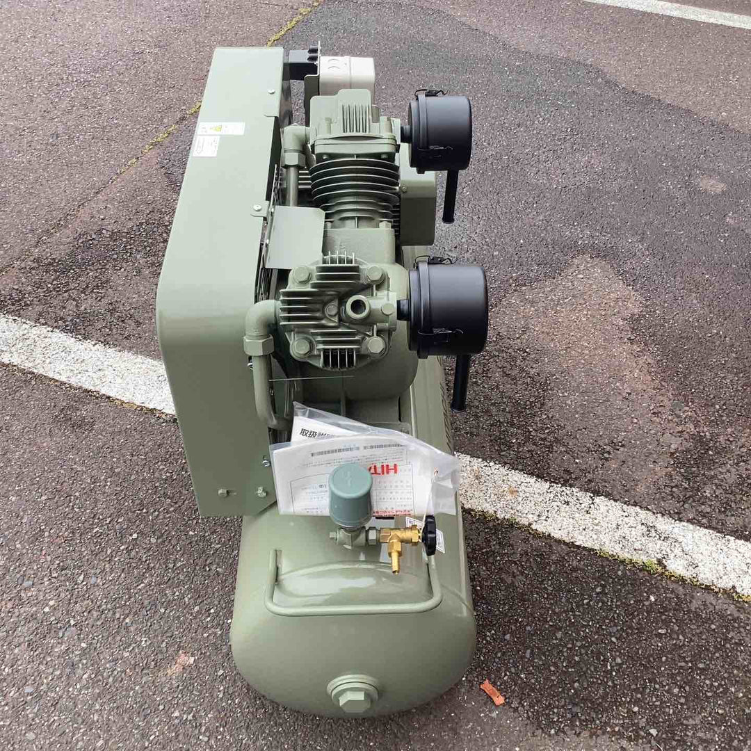 【店頭受取り限定】日立 コンプレッサー 3.7OP-9.5GP5 オイルフリーベビコン 圧力開閉器式【越谷店】