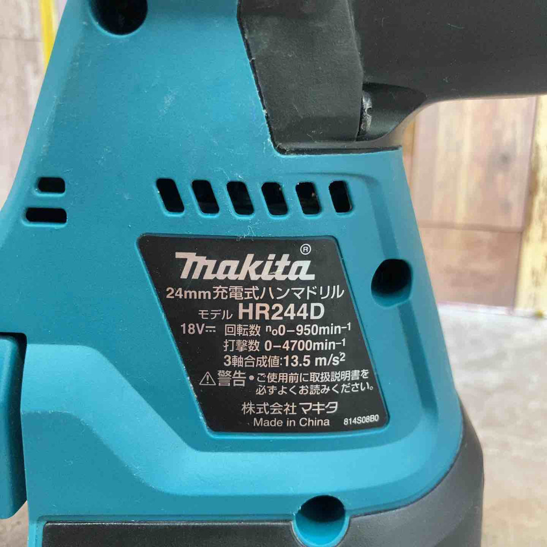 ☆マキタ(makita) コードレスハンマドリル HR244DZ【八潮店】