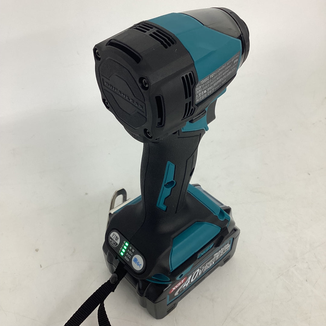 ★最新モデル マキタ(makita) 40Vmaxコードレスインパクトドライバー TD005GRDX【狭山】