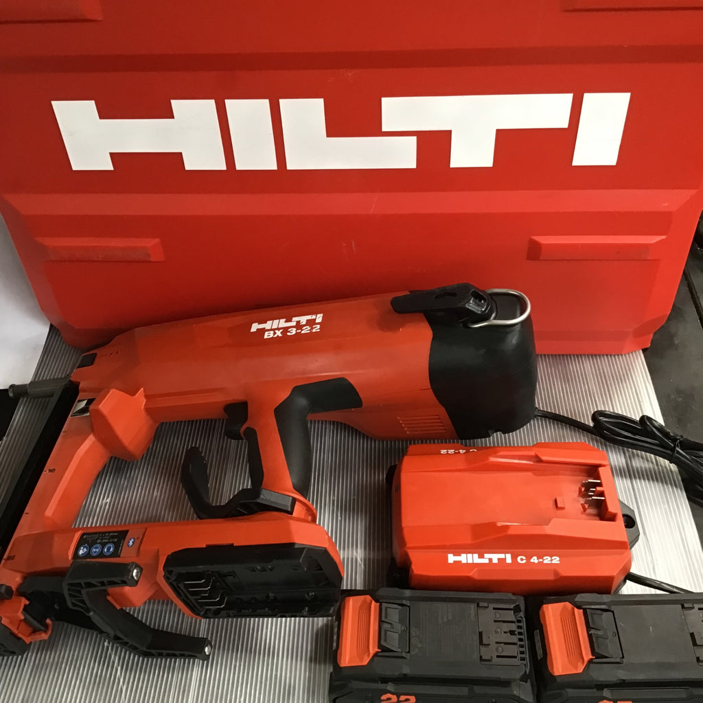 ☆ヒルティ(HILTI) コードレスコンクリートネイラー BX3-ME-22(BX3 22