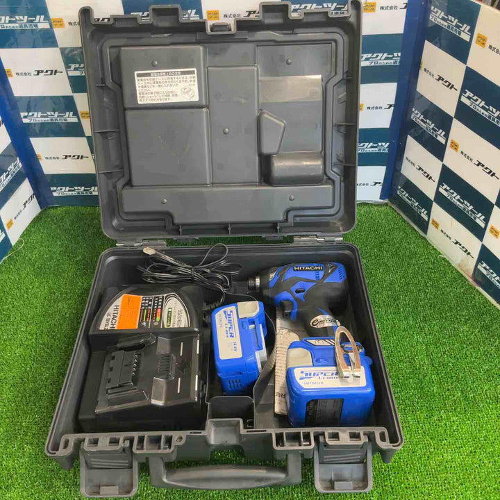 ★ハイコーキ(HIKOKI ※旧:日立工機) コードレスインパクトドライバー WH14DBAL2(2LSCK)(BB)【草加店】