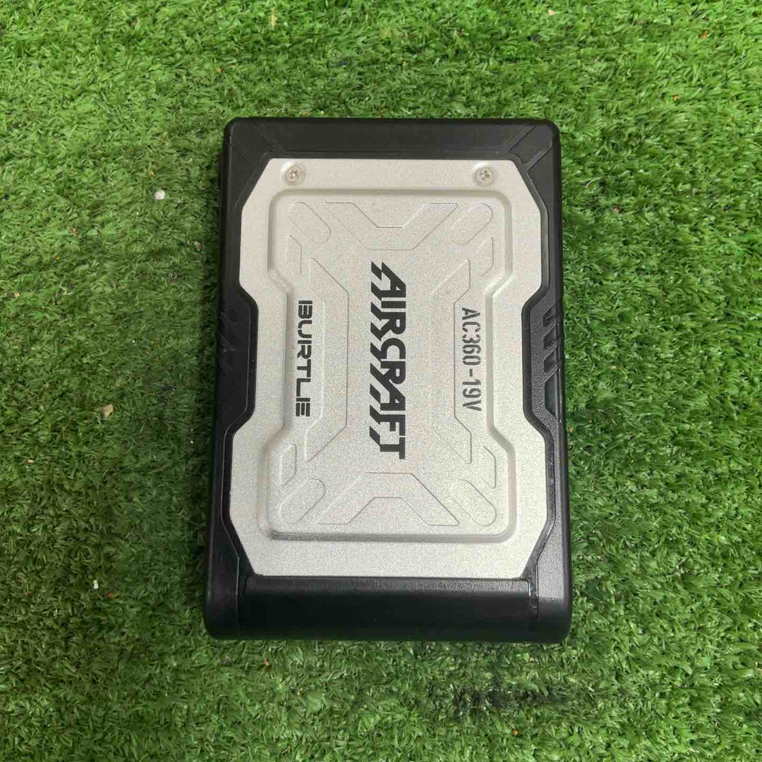 ◇バートル (BURTLE) エアークラフト 19Vリチウムイオンバッテリー ブラック AC360 35 F AC360-19V  空調服用【草加店】